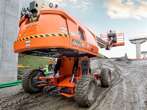 jlg self leveling boom lift